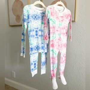 Burt's Bees 5T / 18M Tie-Dye Pajamas